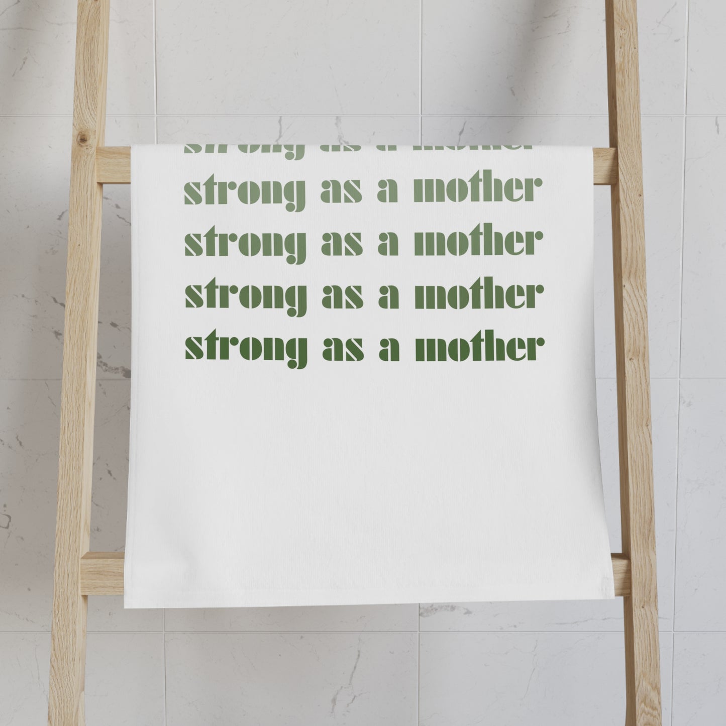 Strong as a Mother | Hand Towel