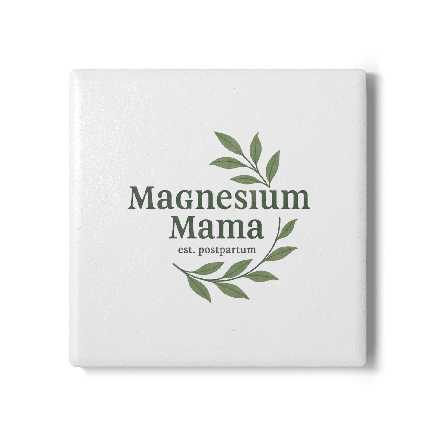 Magnesium Mama | Ceramic Coaster