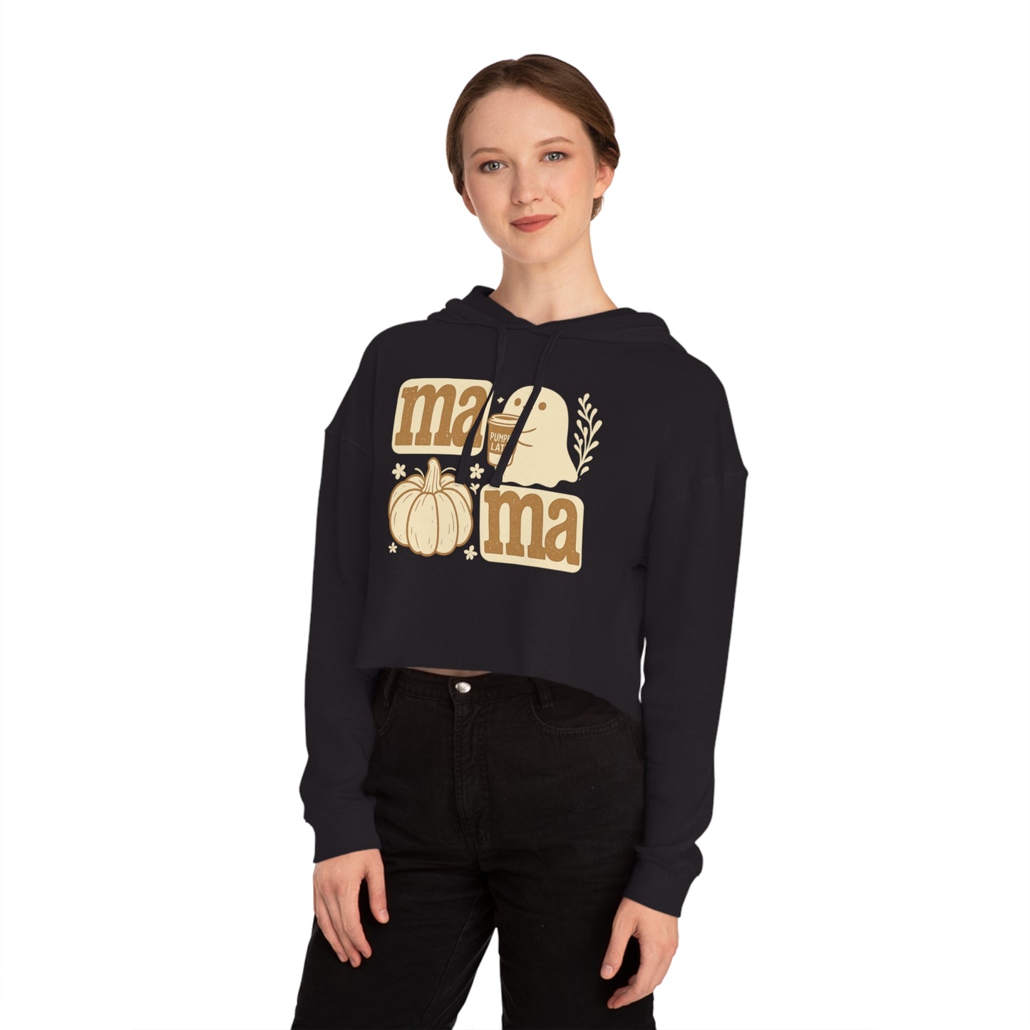 MAMA Fall | Women’s Cropped Hooded Sweatshirt