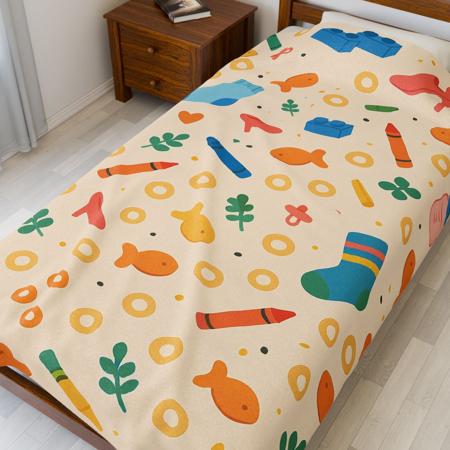 Couch Crumbs | Velveteen Plush Blanket