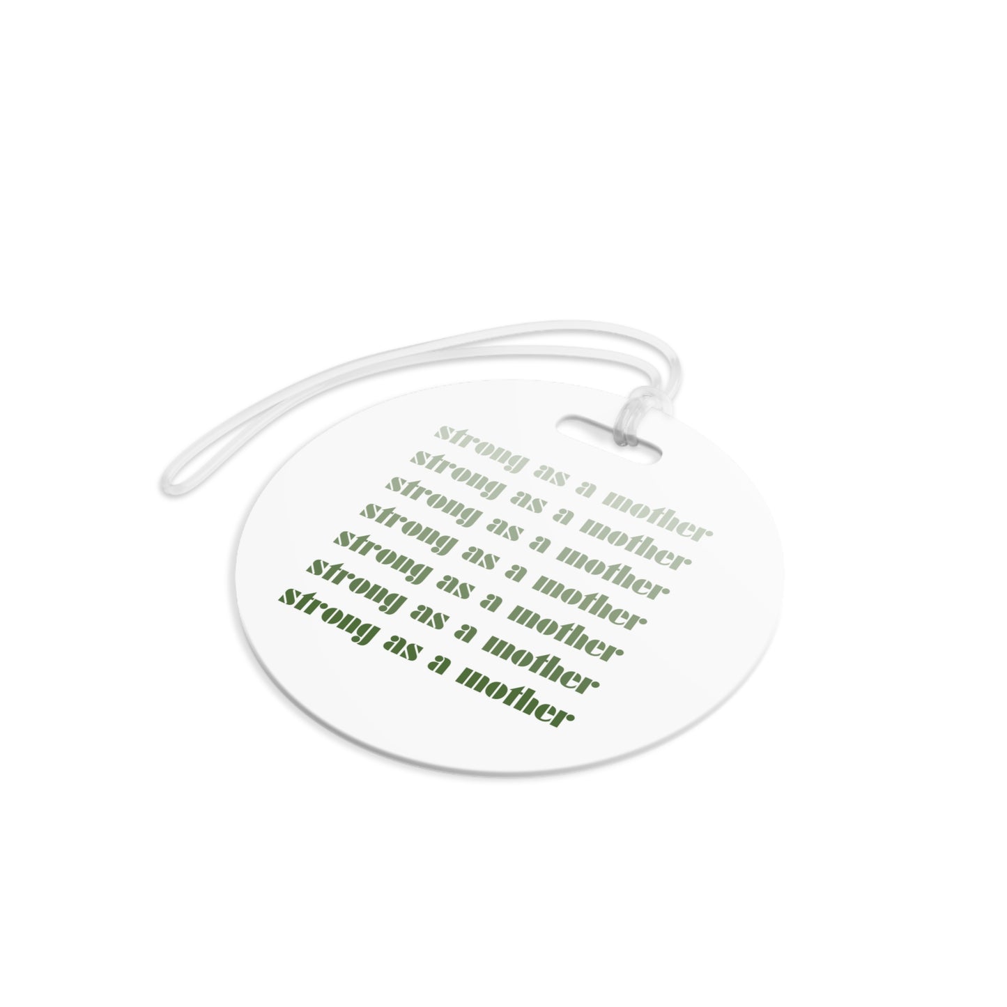 Strong as a Mother | Luggage Tags