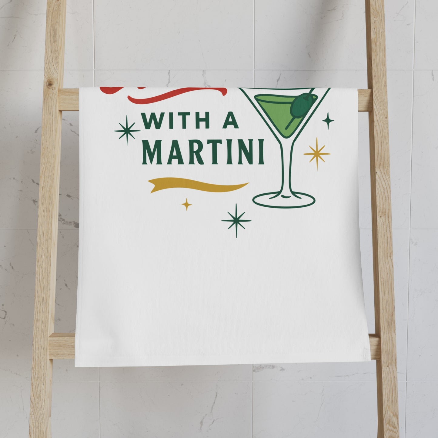 Merrier Martini | Hand Towel