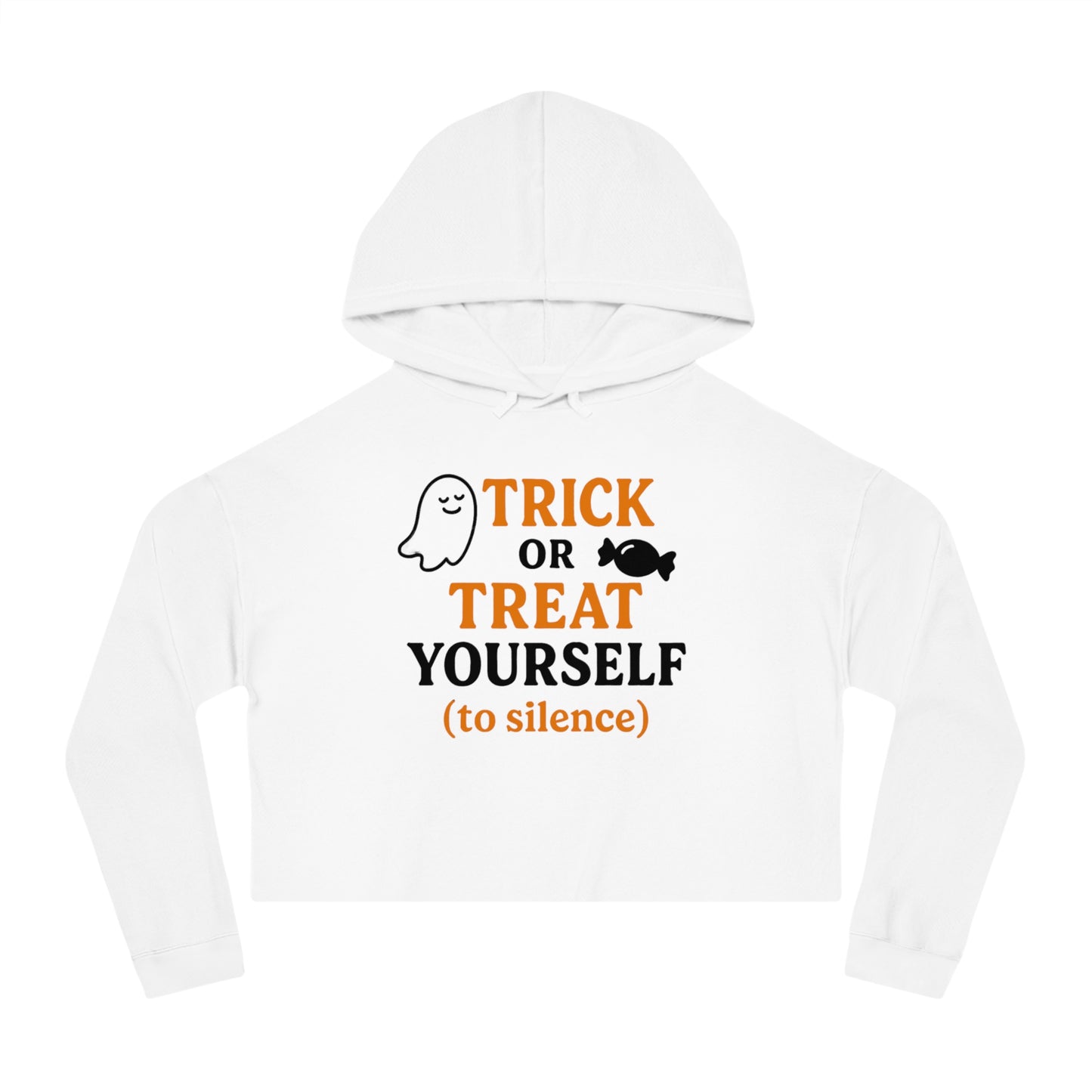 Treat Yourself | Women’s Cropped Hooded Sweatshirt