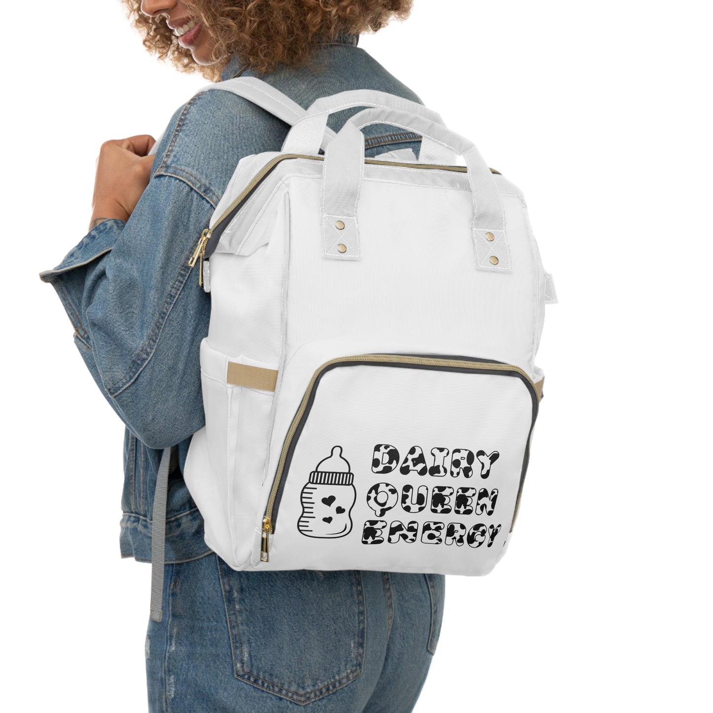 Dairy Queen Energy | Multifunctional Diaper Backpack