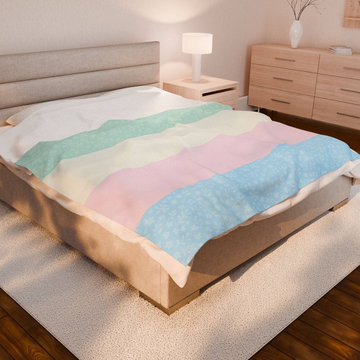Nap Trapped | Velveteen Plush Blanket