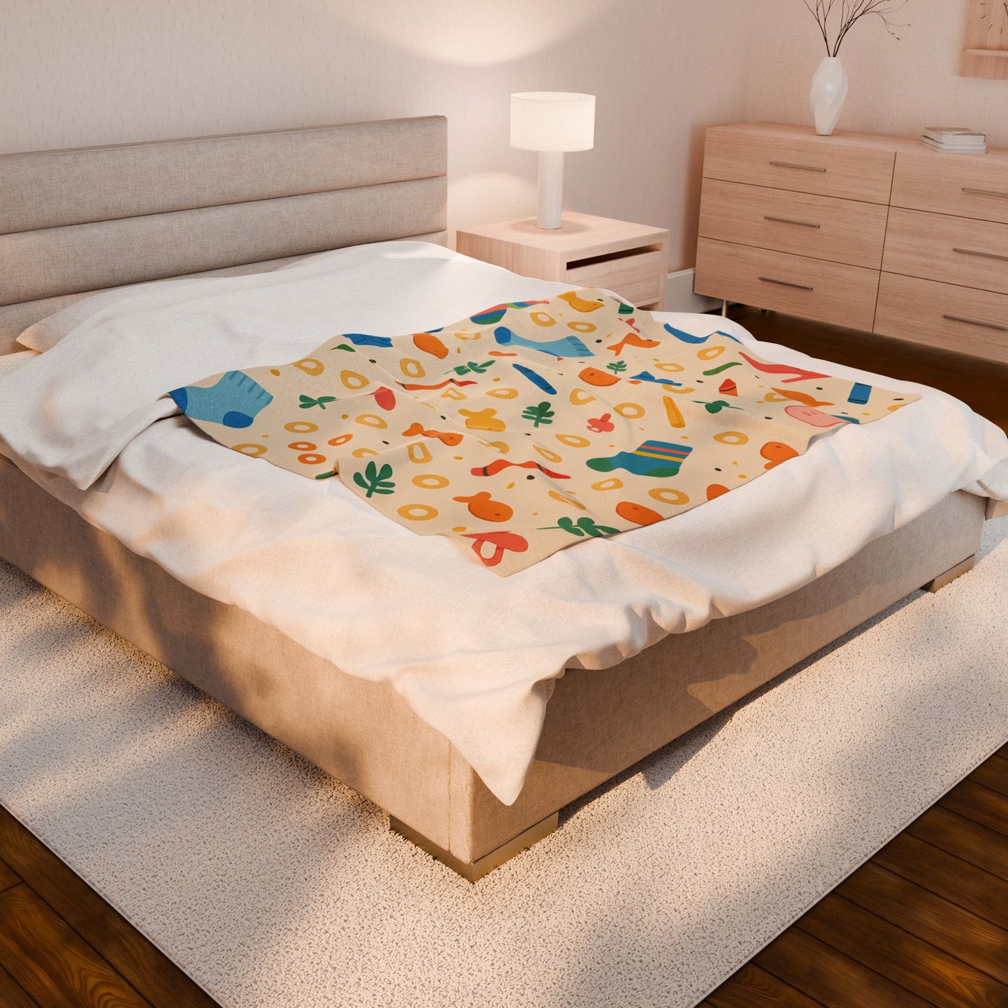 Couch Crumbs | Velveteen Plush Blanket
