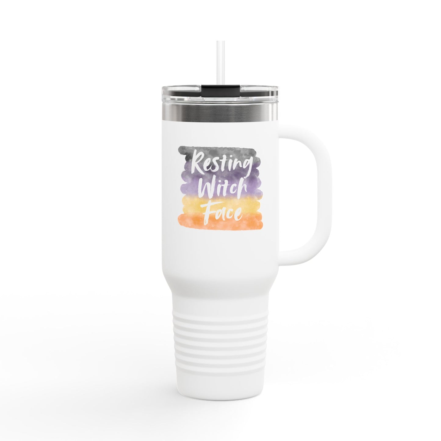 Resting Witch Face | Insulated Travel Mug, 40oz
