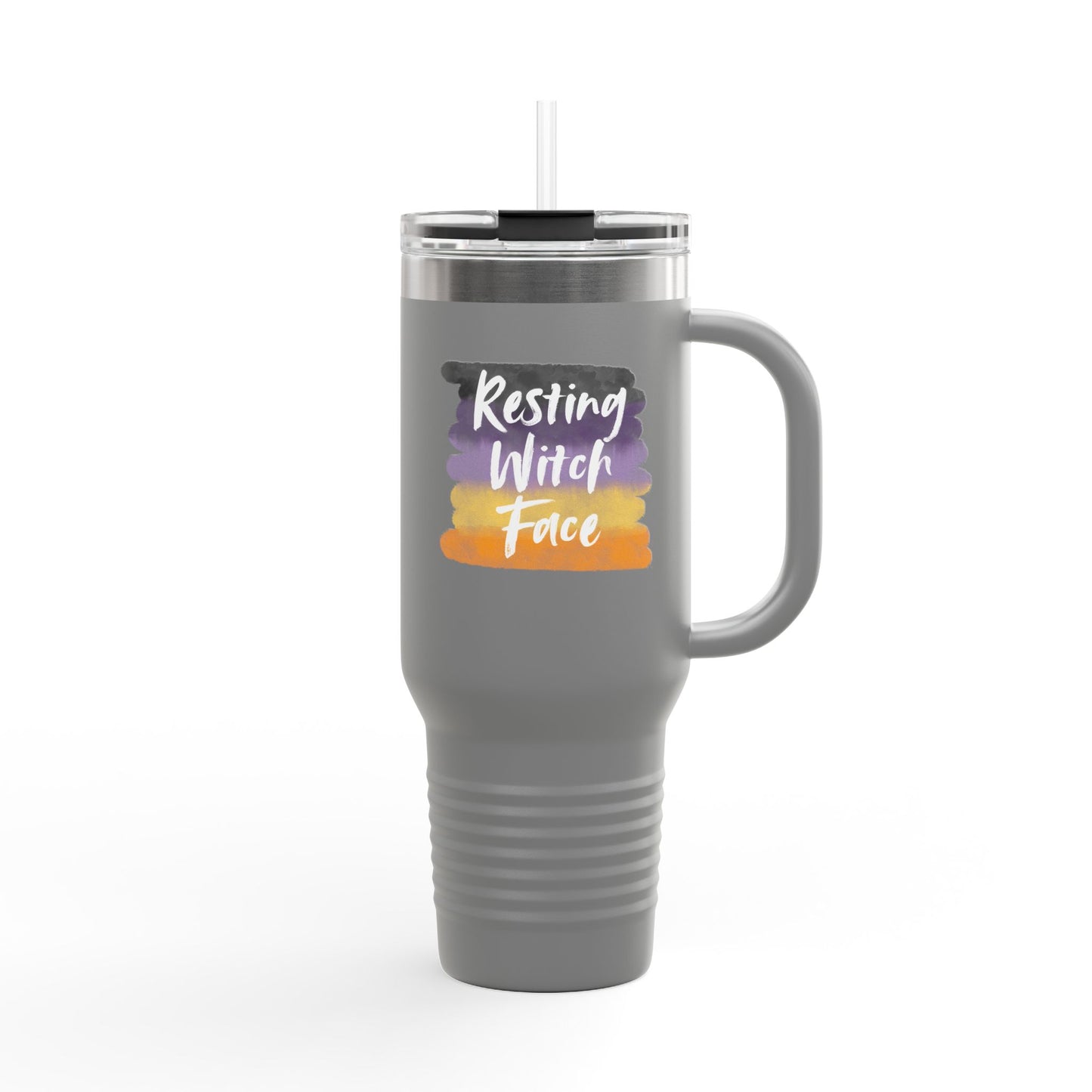 Resting Witch Face | Insulated Travel Mug, 40oz