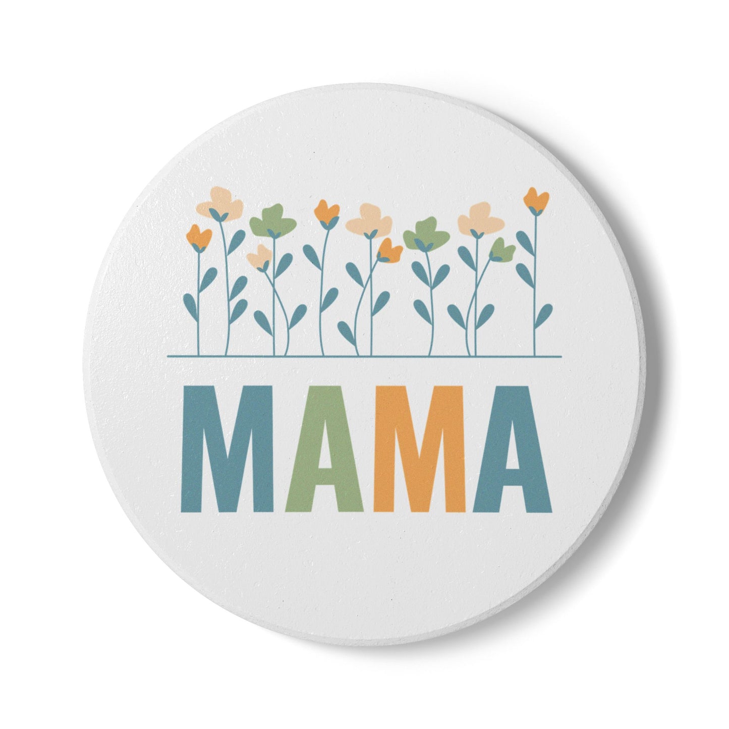 MAMA Floral | Ceramic Coaster