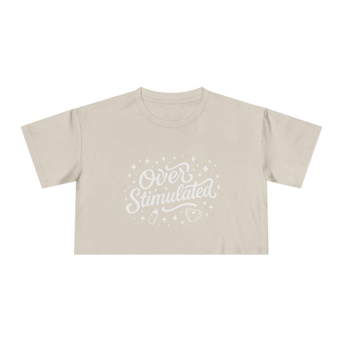 Overstimulated | Women's Crop Tee