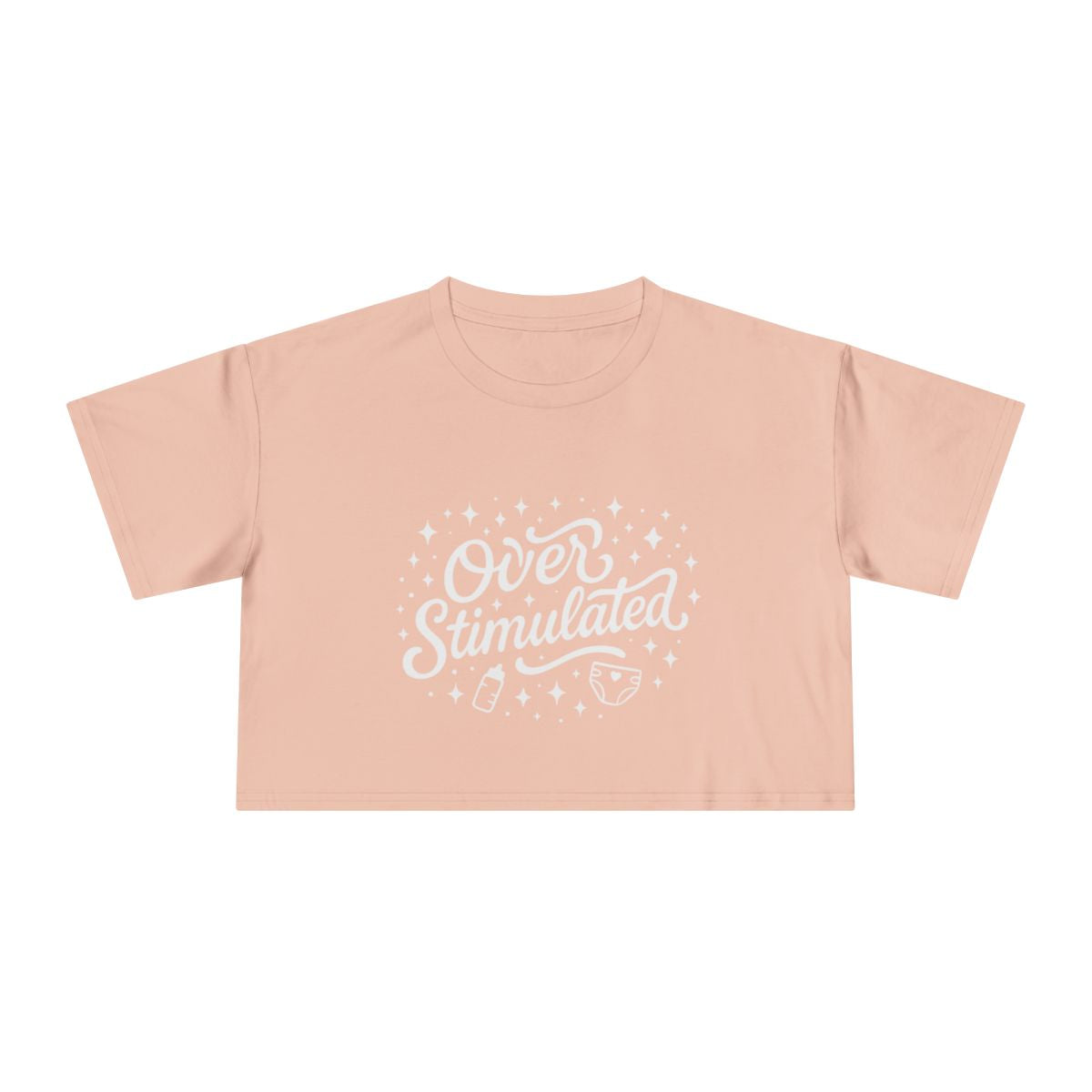 Overstimulated | Women's Crop Tee