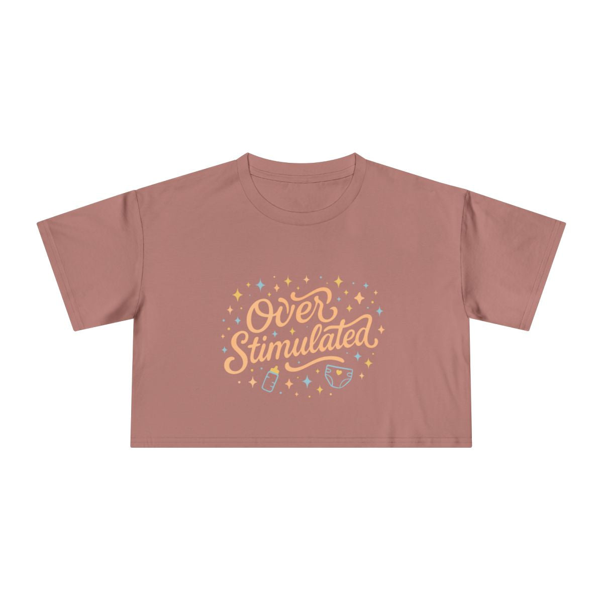 Overstimulated | Women's Crop Tee