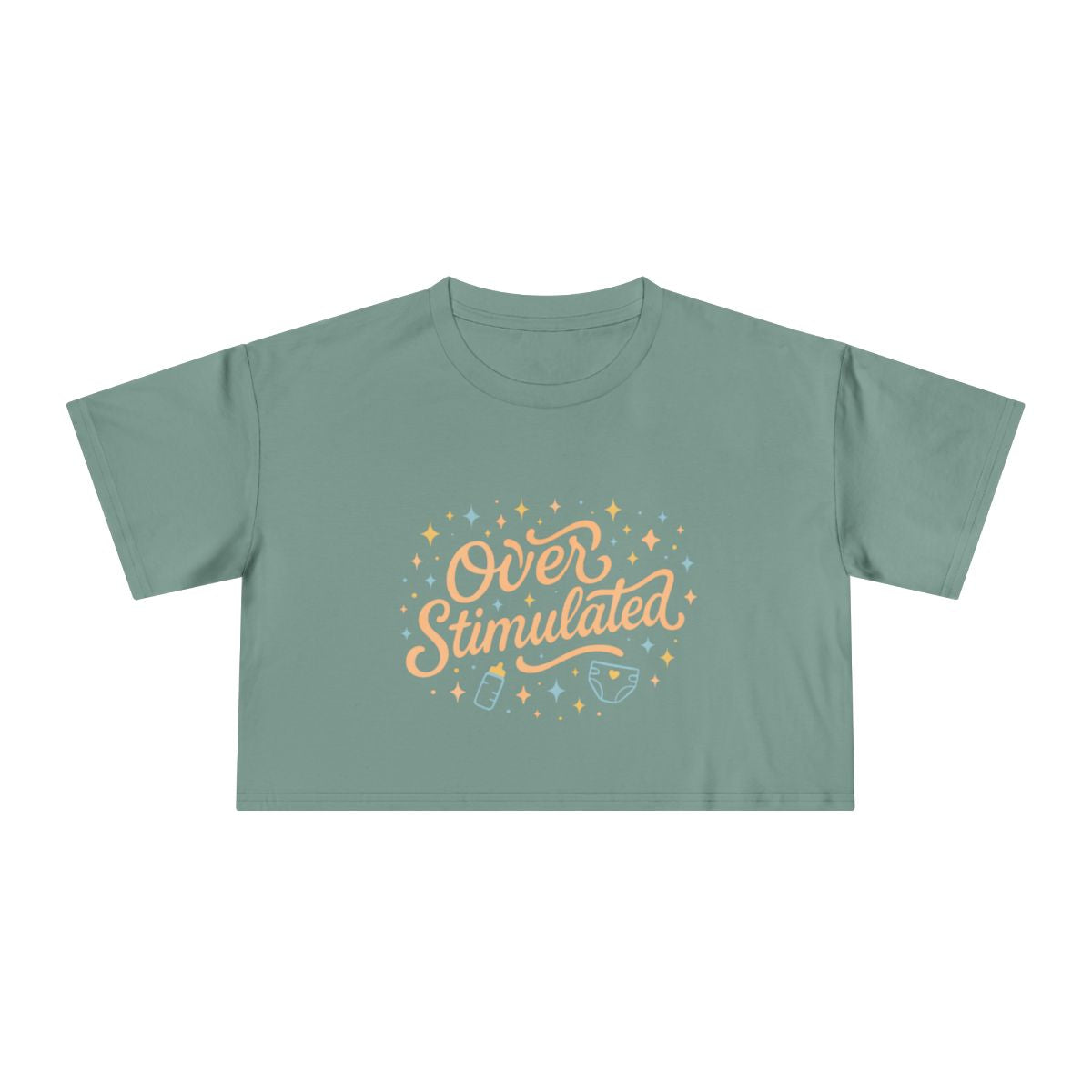 Overstimulated | Women's Crop Tee