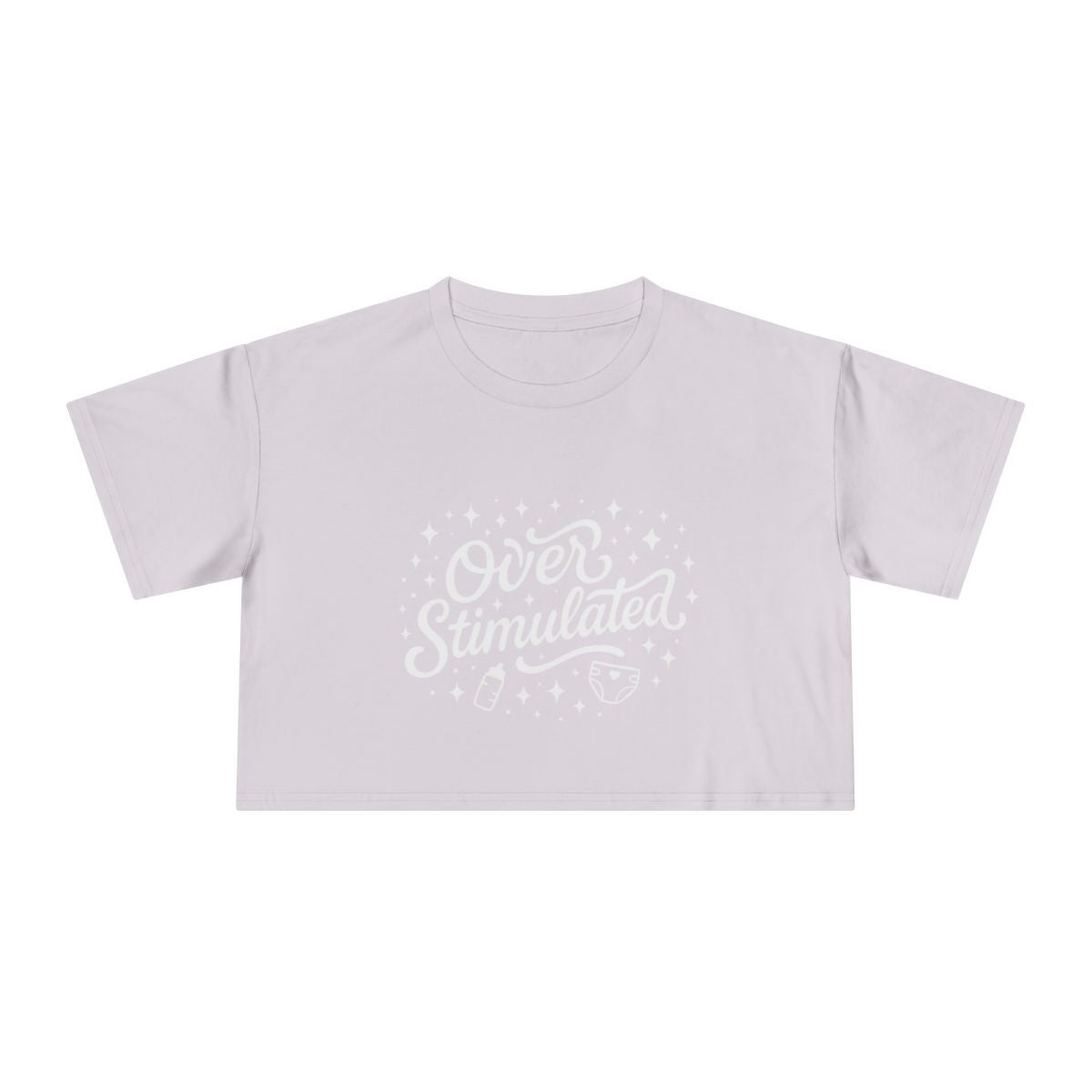Overstimulated | Women's Crop Tee