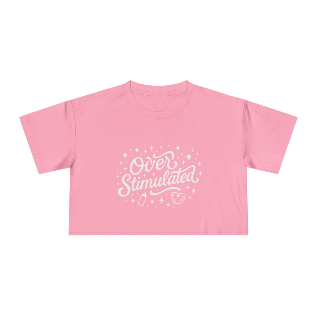 Overstimulated | Women's Crop Tee