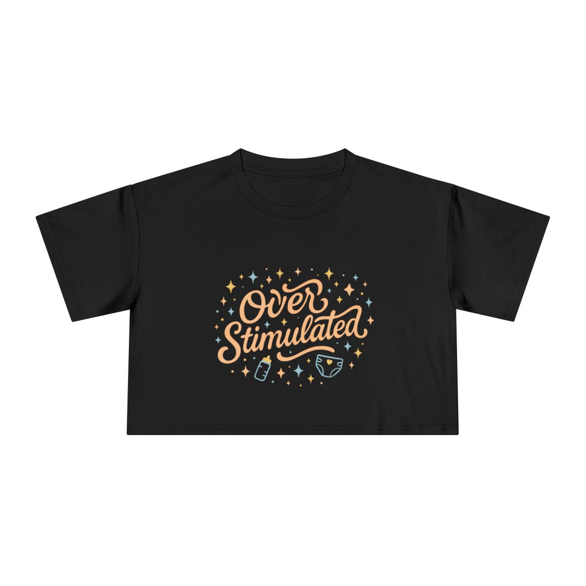 Overstimulated | Women's Crop Tee