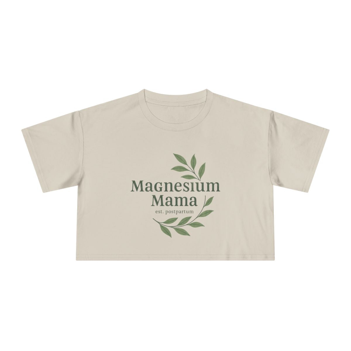 Magnesium Mama | Women's Crop Tee