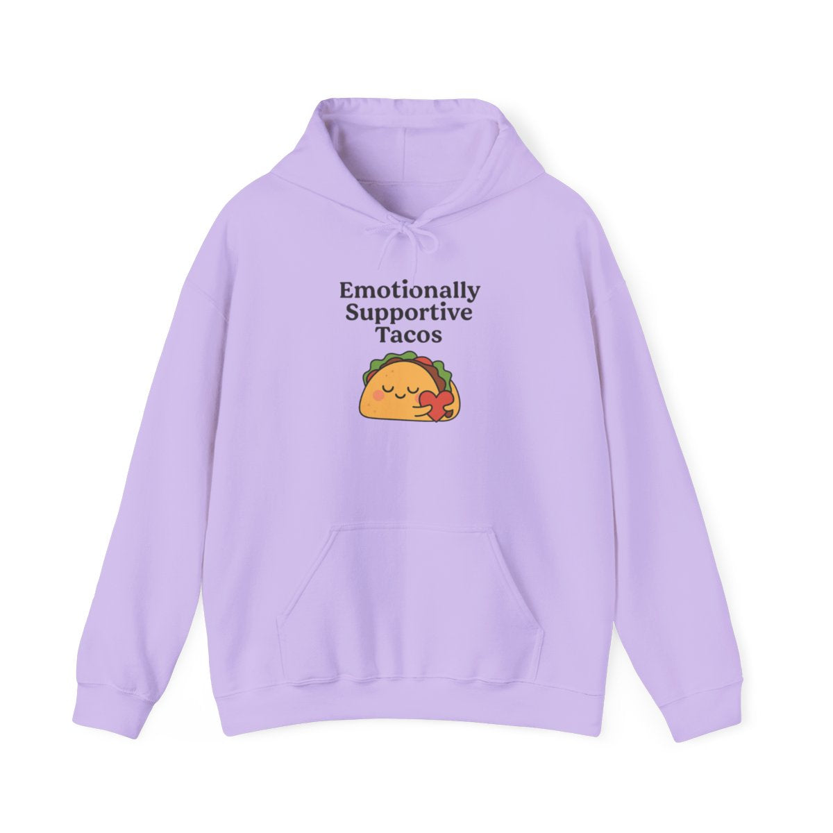 Emotionally Supportive Tacos | Unisex Heavy Blend™ Hooded Sweatshirt