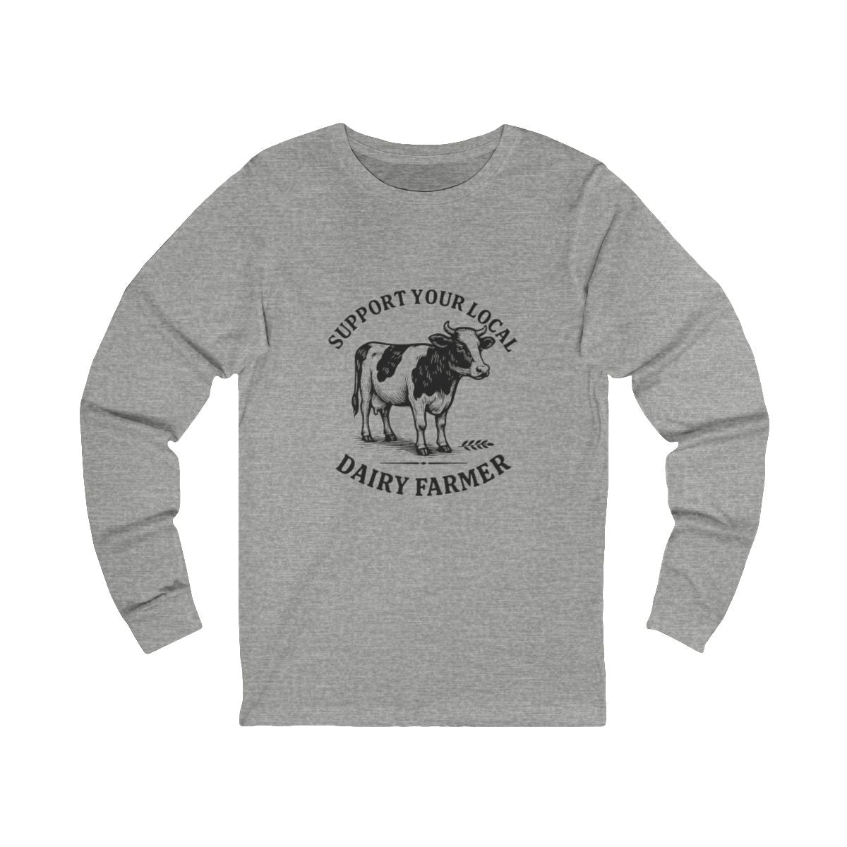 Local Dairy Farmer | Bella & Canvas Long Sleeve Shirt