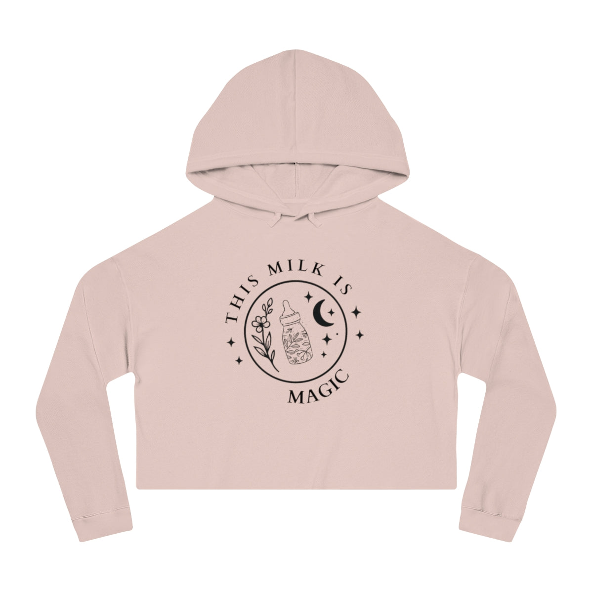 Magic Milk | Women’s Cropped Hooded Sweatshirt