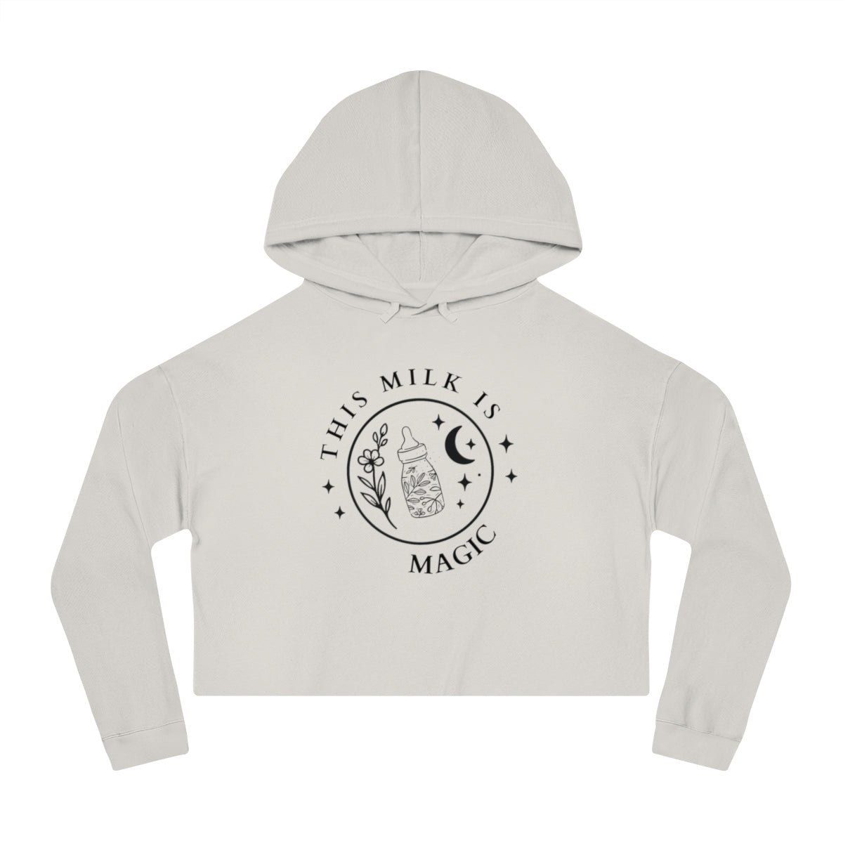Magic Milk | Women’s Cropped Hooded Sweatshirt