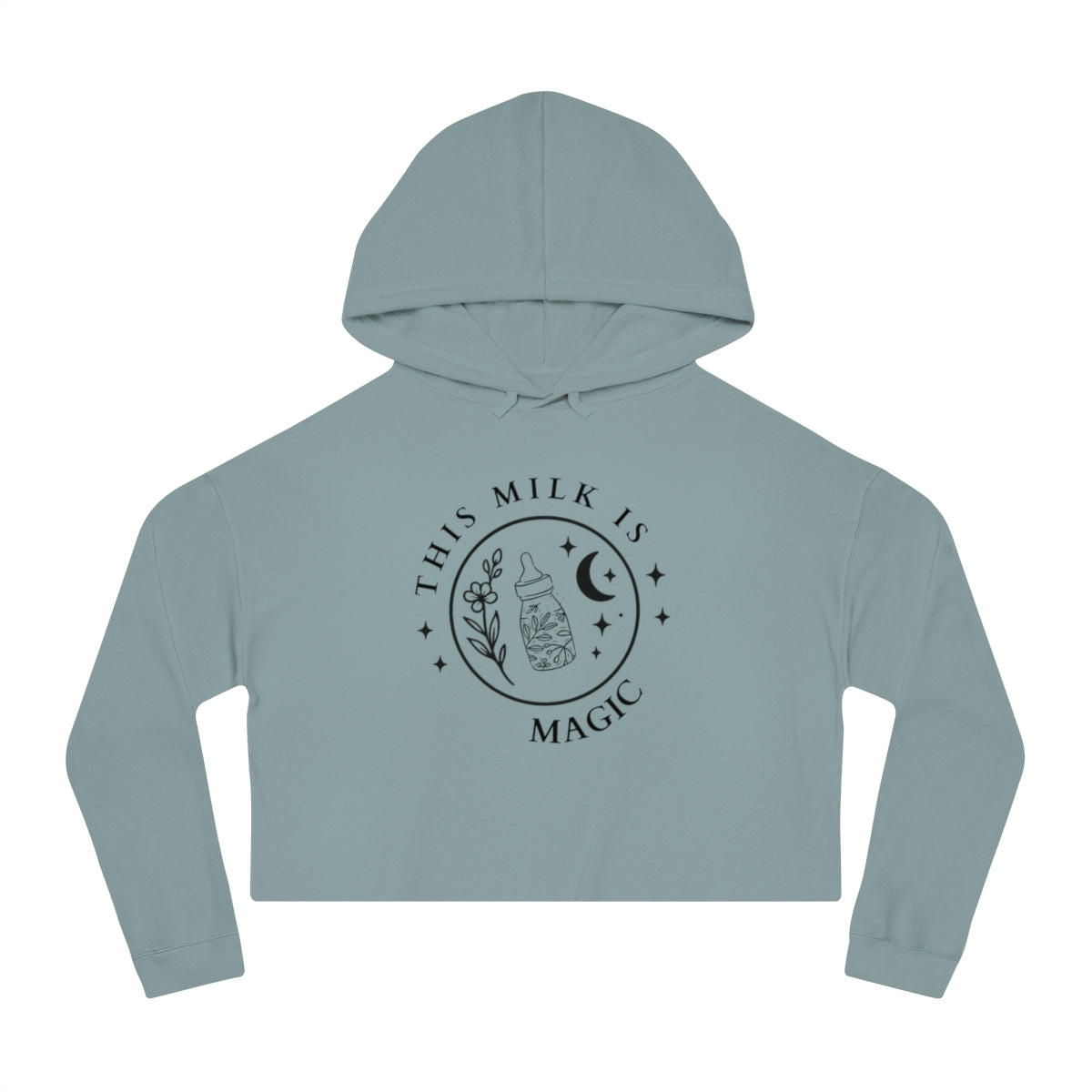 Magic Milk | Women’s Cropped Hooded Sweatshirt