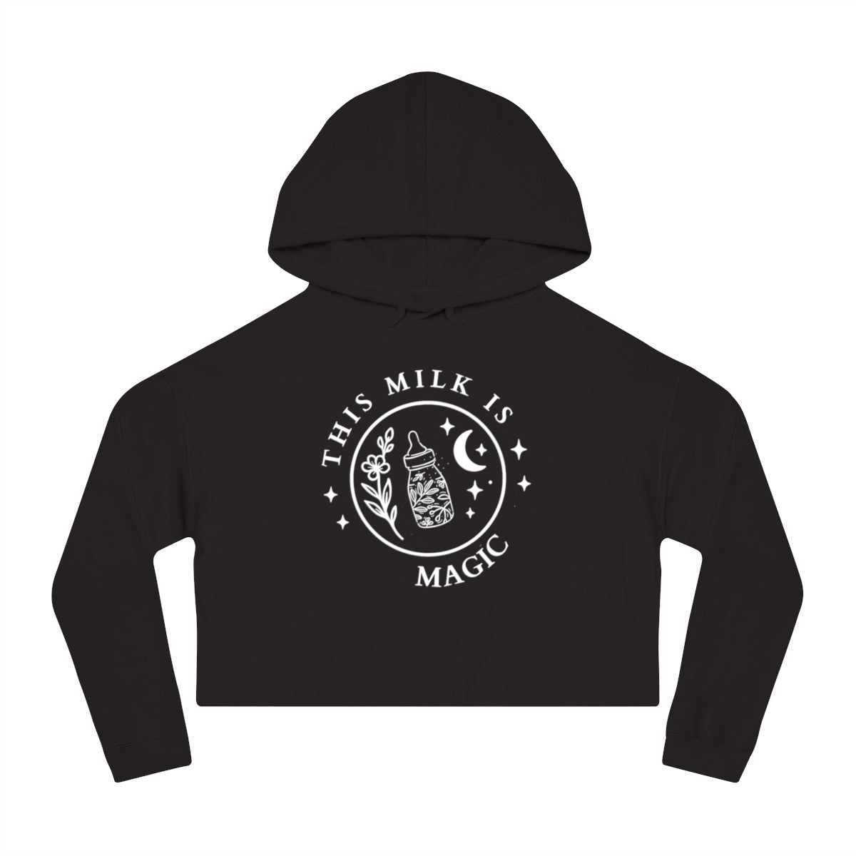 Magic Milk | Women’s Cropped Hooded Sweatshirt