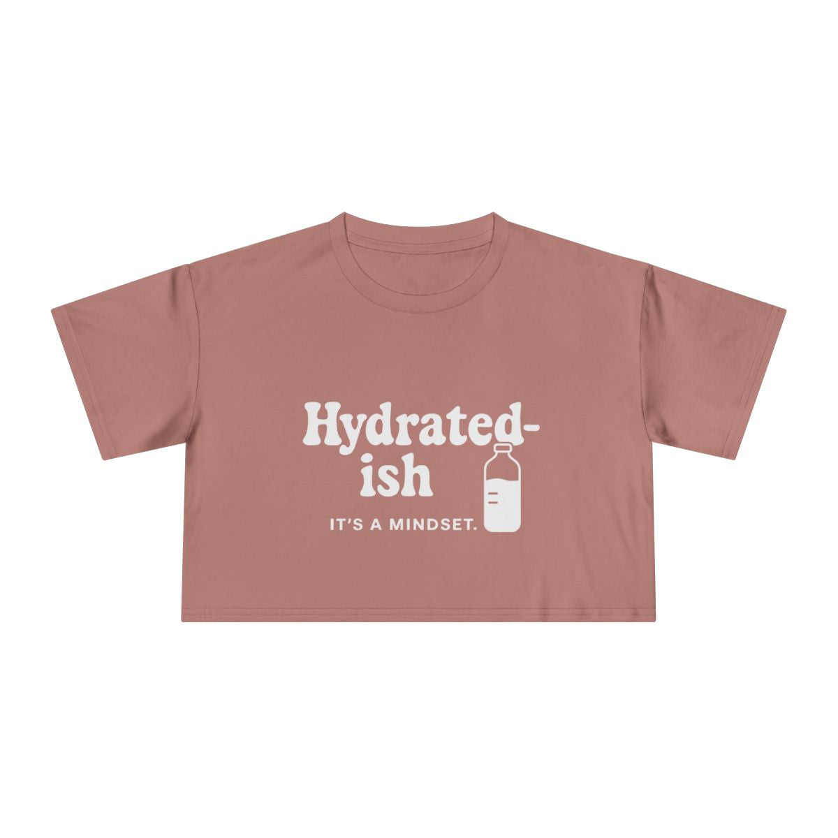 Hydrated-Ish | Women's Crop Tee