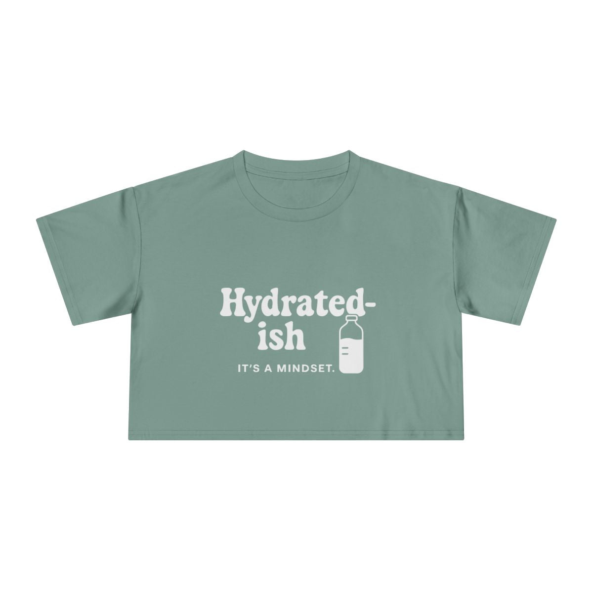 Hydrated-Ish | Women's Crop Tee