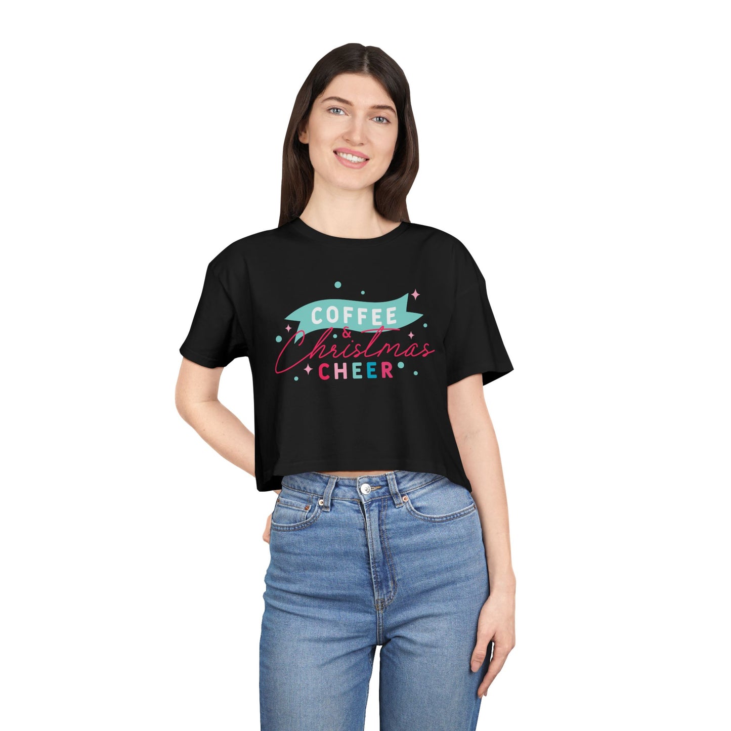 Christmas Cheer | Women's Crop Tee