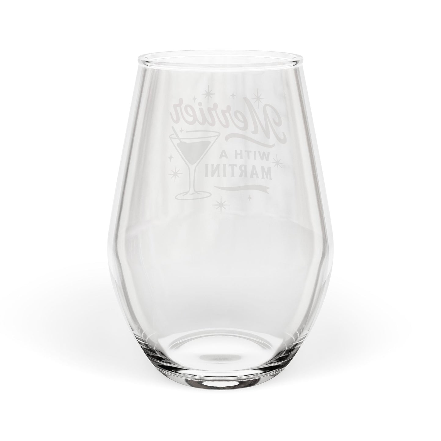 Merrier Martini | Stemless Wine Glass