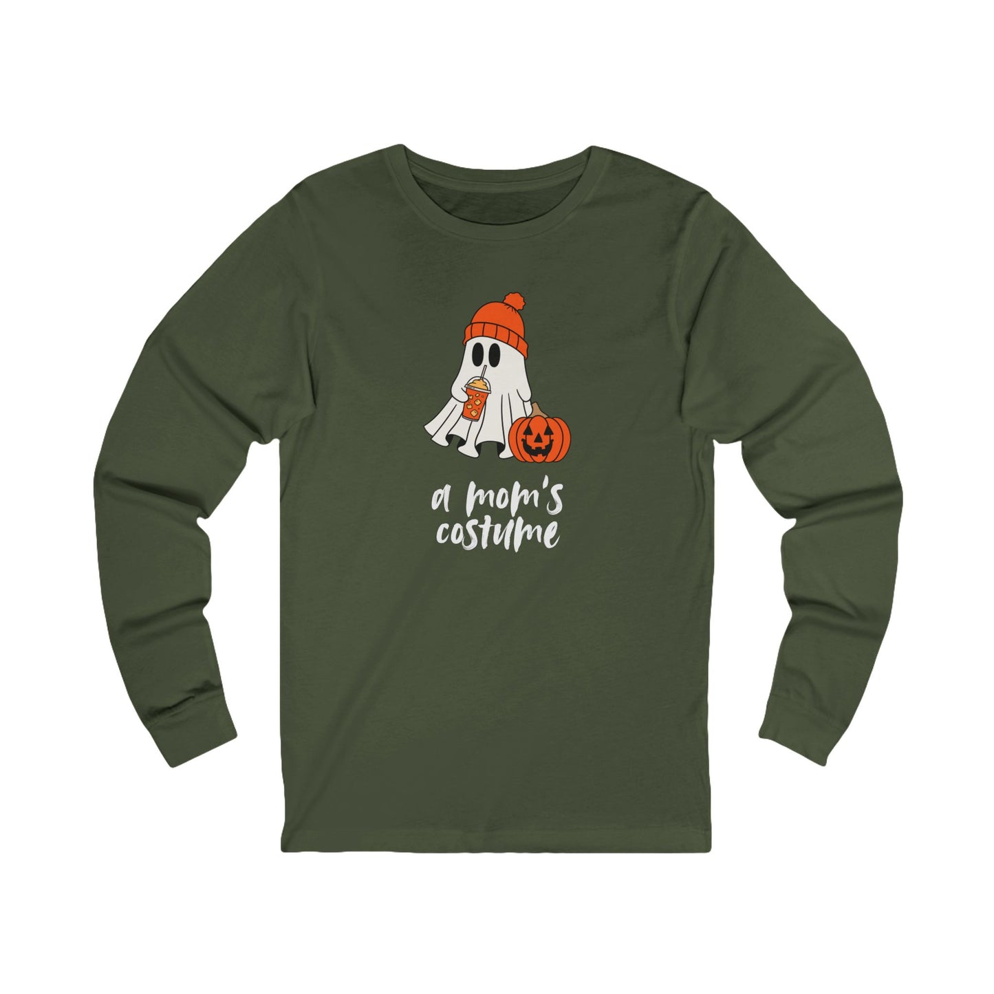 A Mom's Costume | Bella & Canvas Long Sleeve Shirt