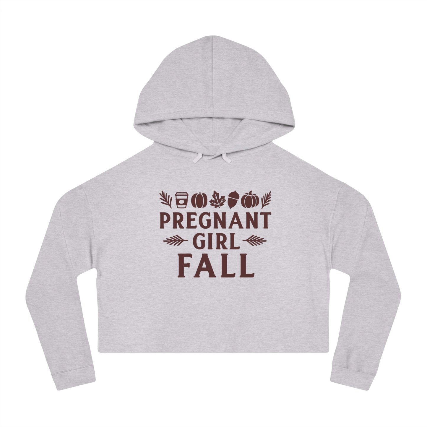 Fall Girl | Women’s Cropped Hooded Sweatshirt