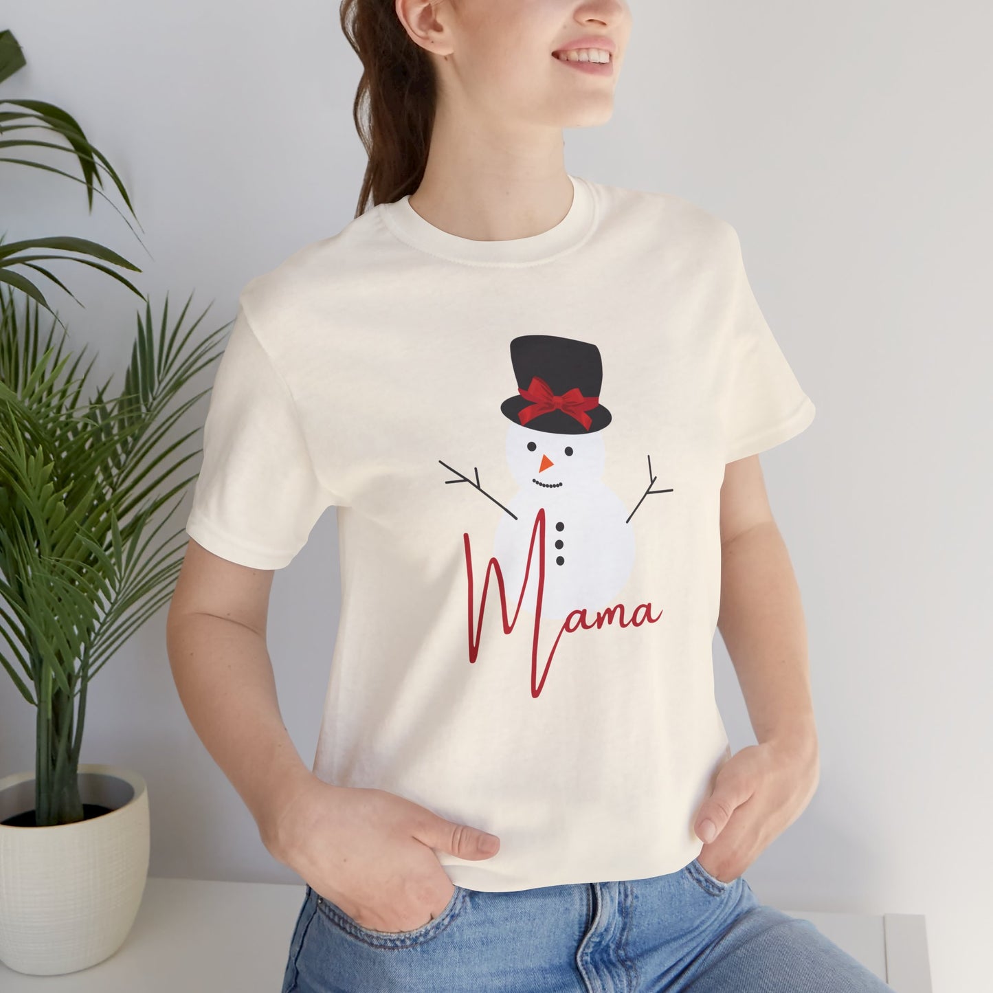 Mama Snowman | Bella & Canvas Shirt