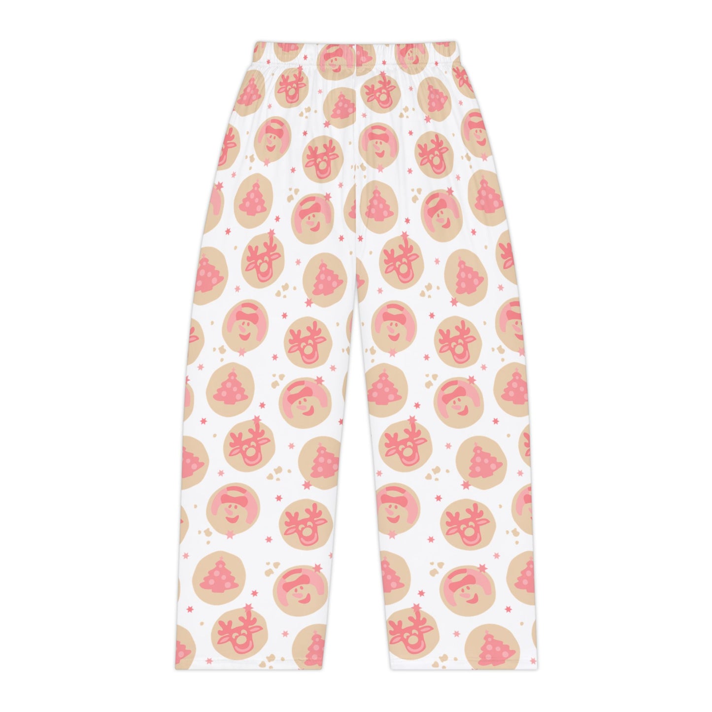 Christmas Cookies but Pink | Women's Pajama Pants (AOP)