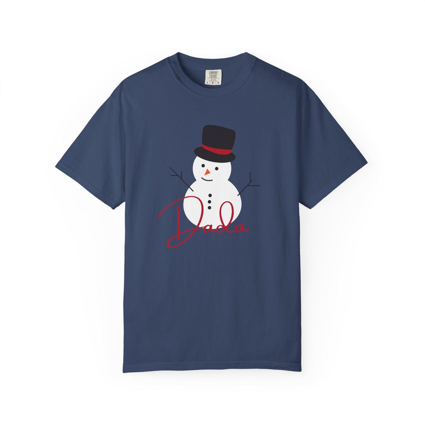 Dada Snowman | Unisex Garment-Dyed T-shirt