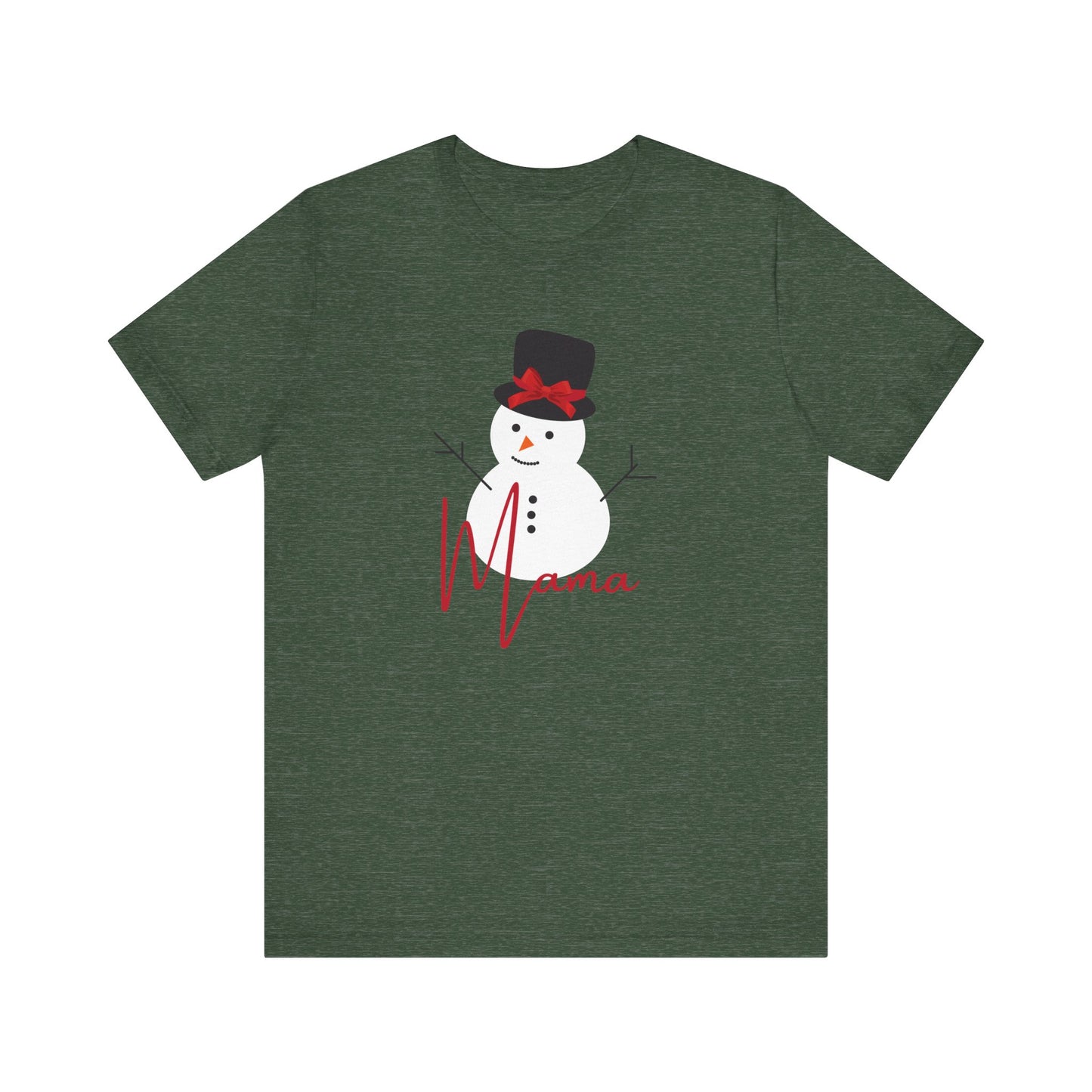 Mama Snowman | Bella & Canvas Shirt