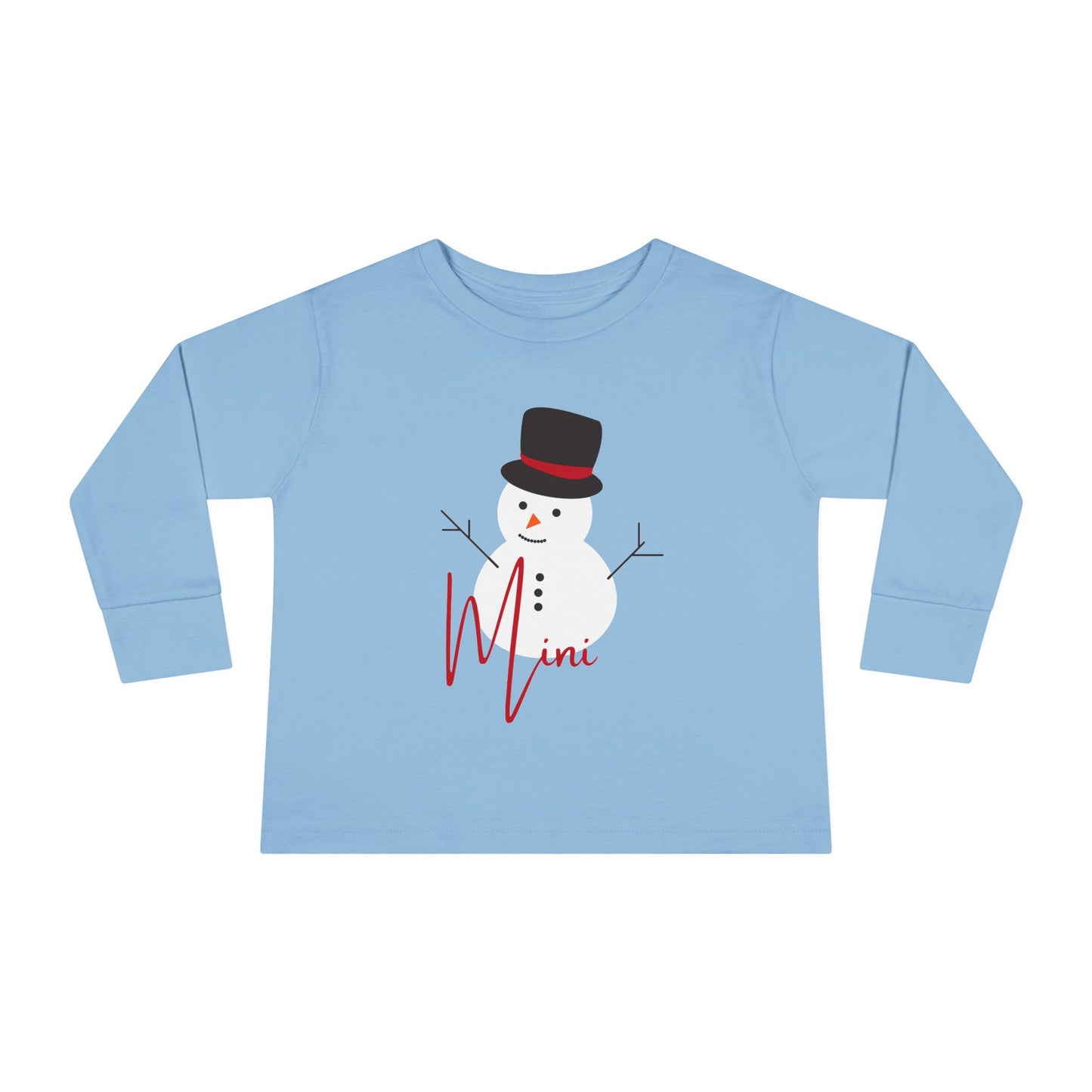 Mini Snowman | Toddler Long Sleeve Tee