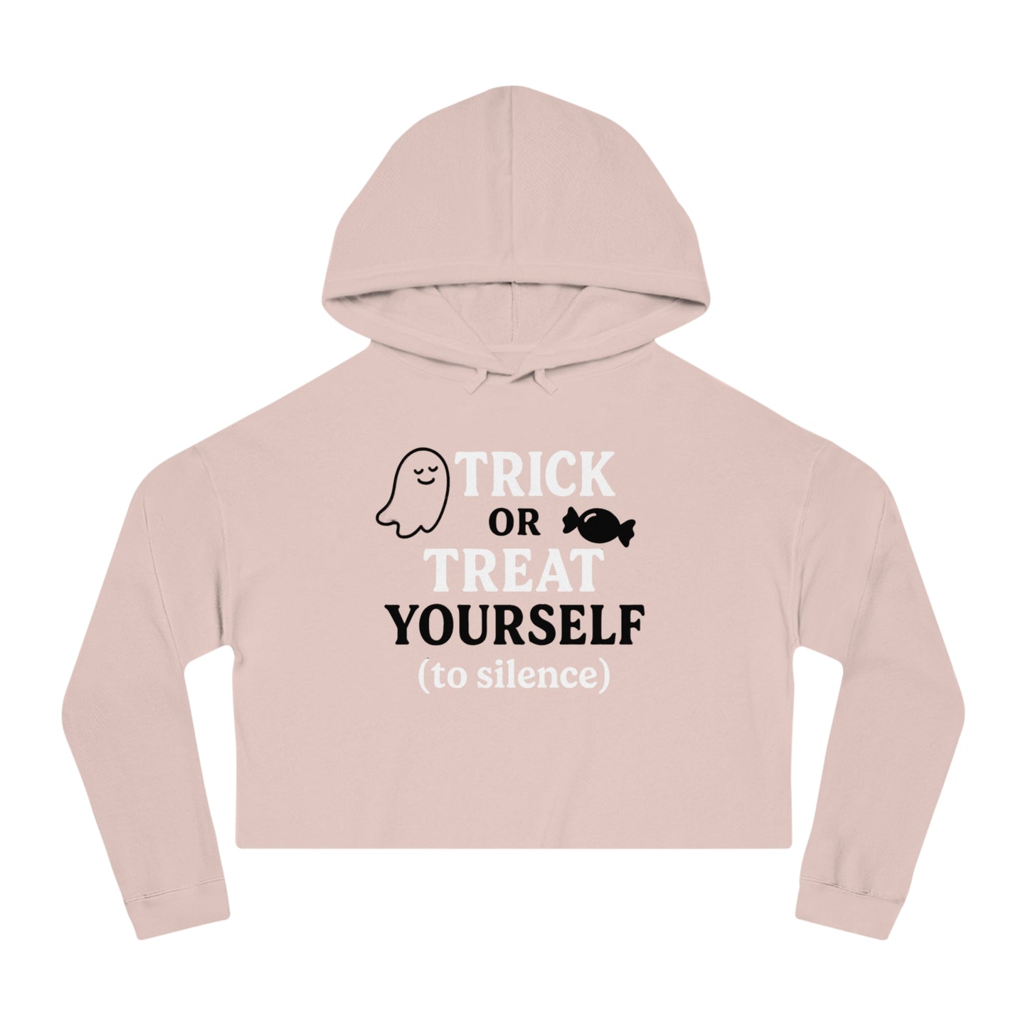 Treat Yourself | Women’s Cropped Hooded Sweatshirt