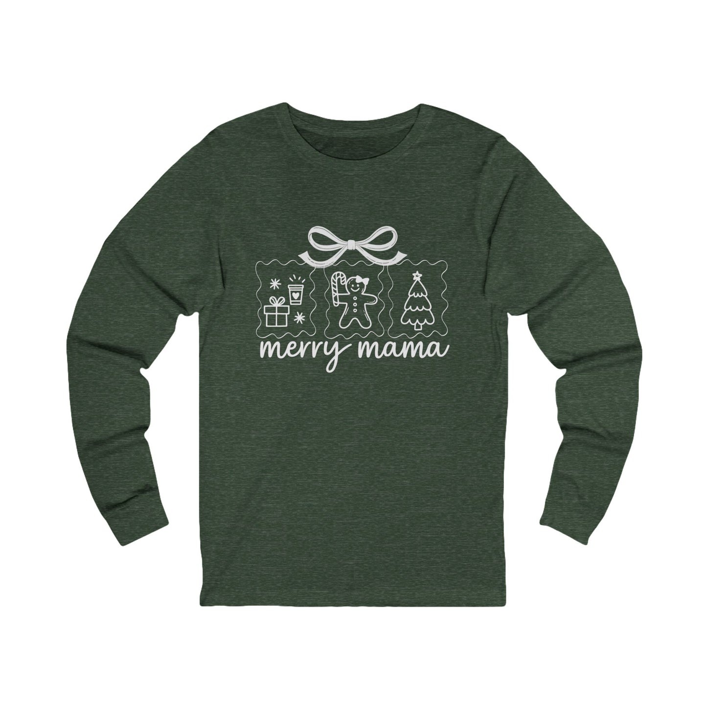 Merry Mama | Bella & Canvas Long Sleeve Shirt
