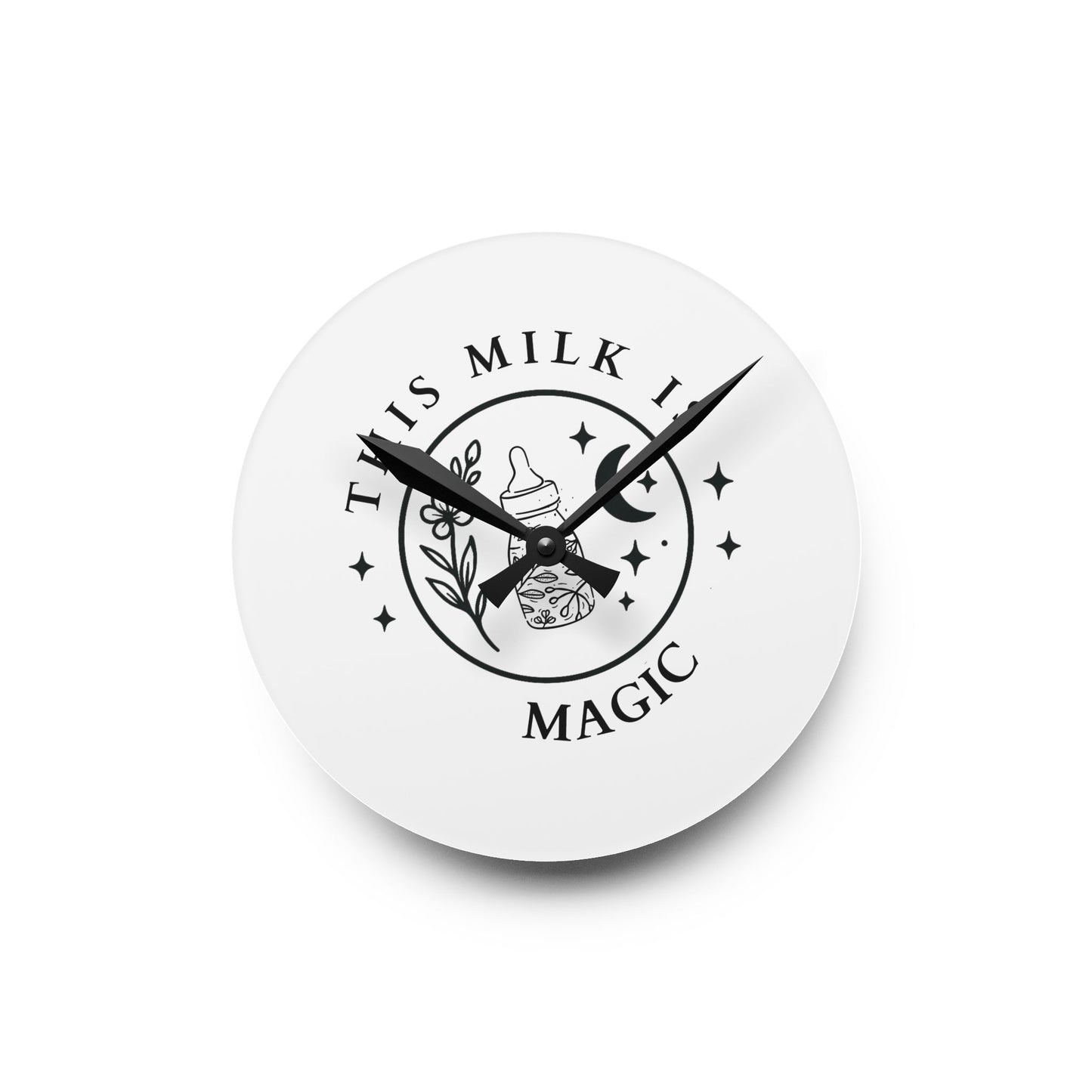 Magic Milk | Acrylic Wall Clock