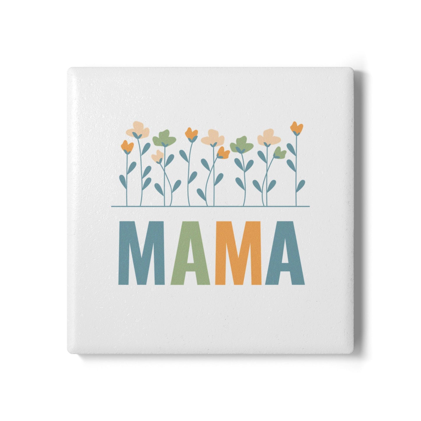 MAMA Floral  | Ceramic Coaster