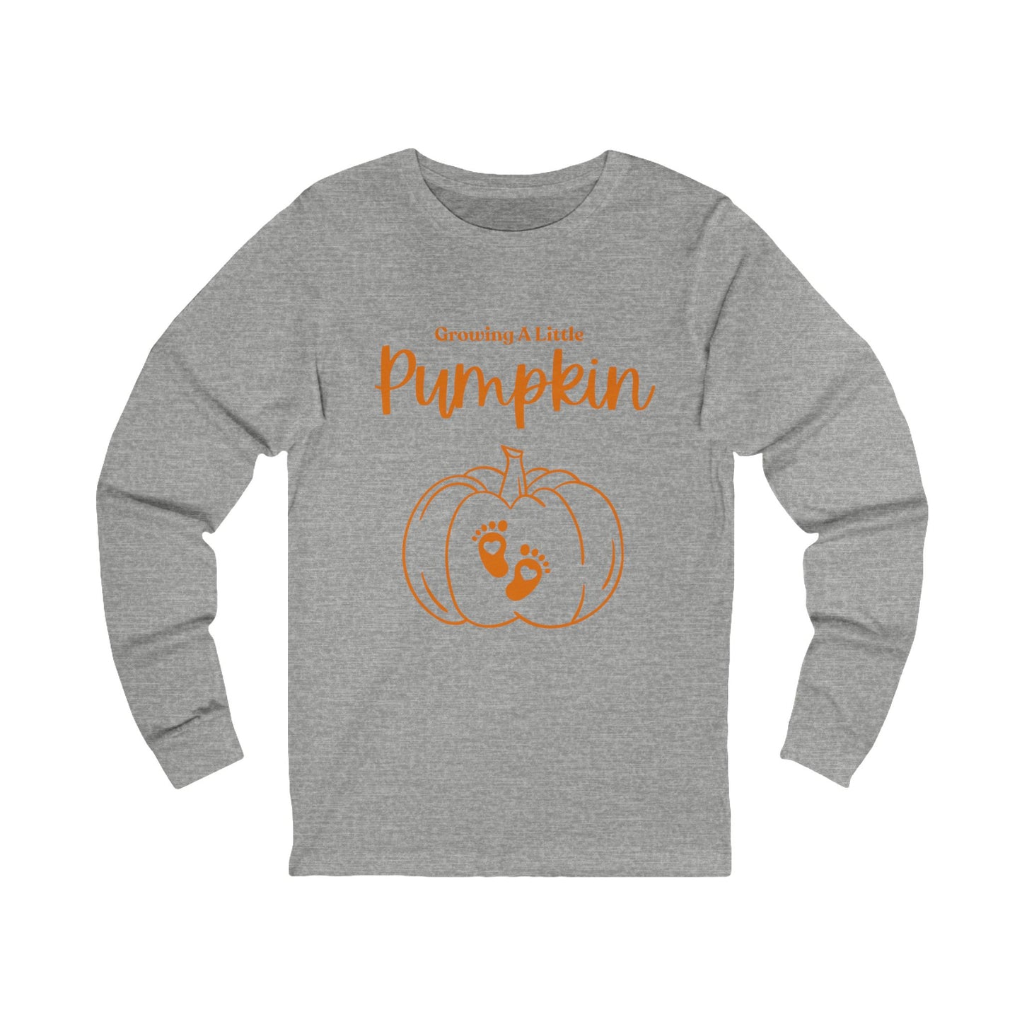 Growing Little Pumpkin | Bella & Canvas Long Sleeve Shirt