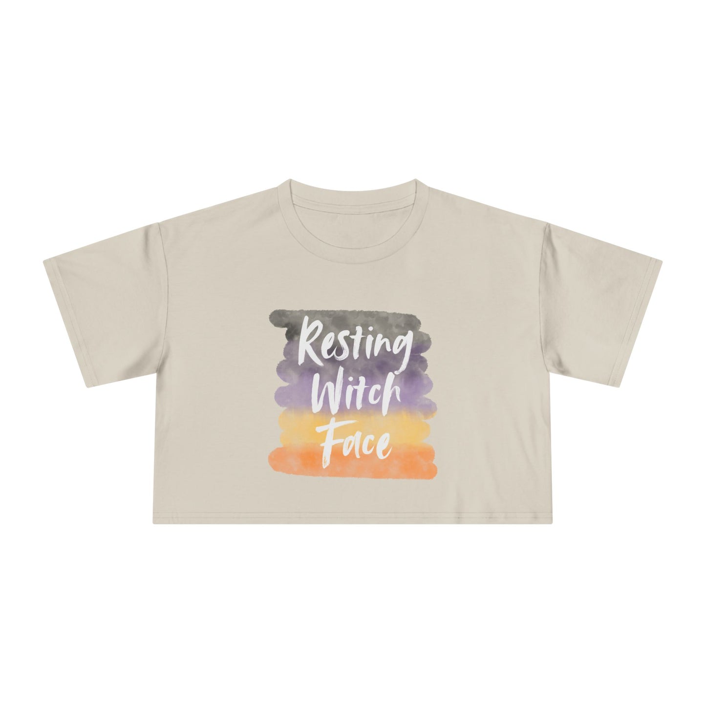 Resting Witch Face | Women's Crop Tee