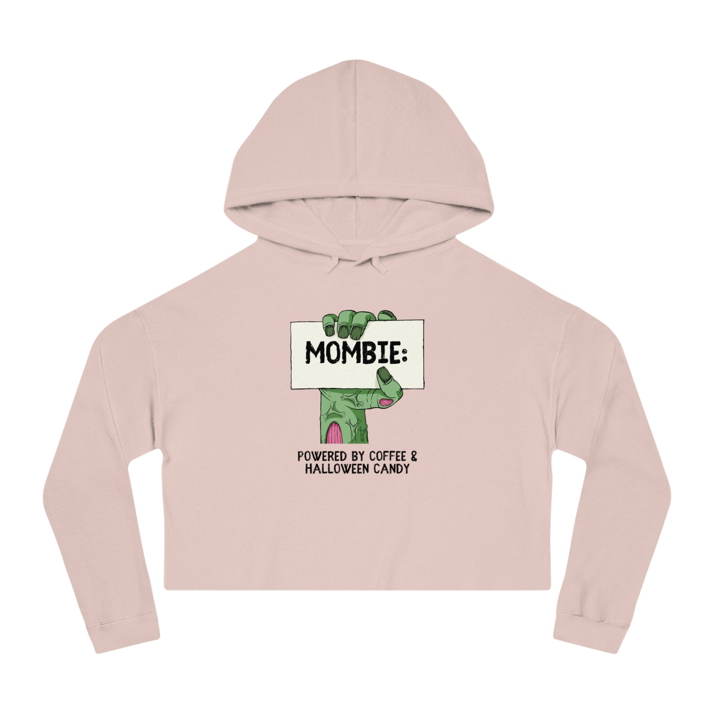 Mombie | Women’s Cropped Hooded Sweatshirt