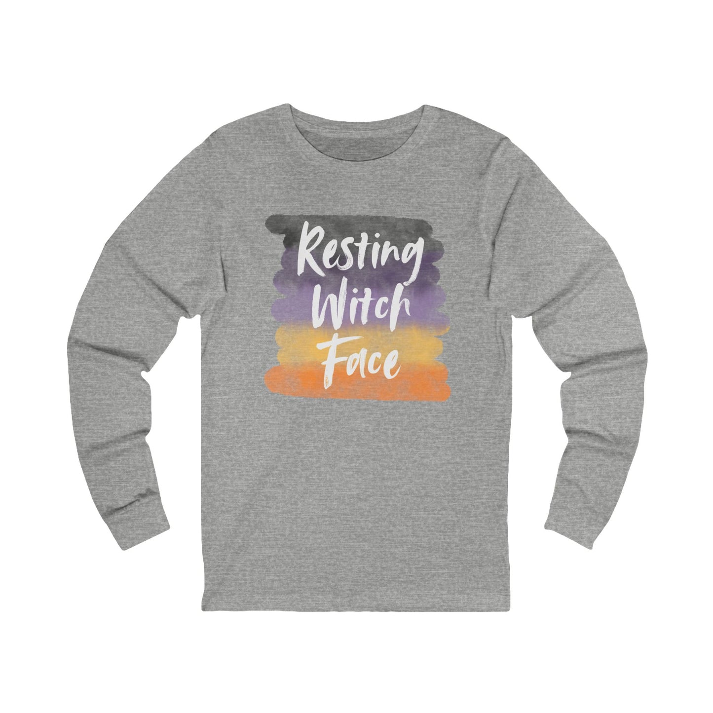 Resting Witch Face | Bella & Canvas Long Sleeve Shirt