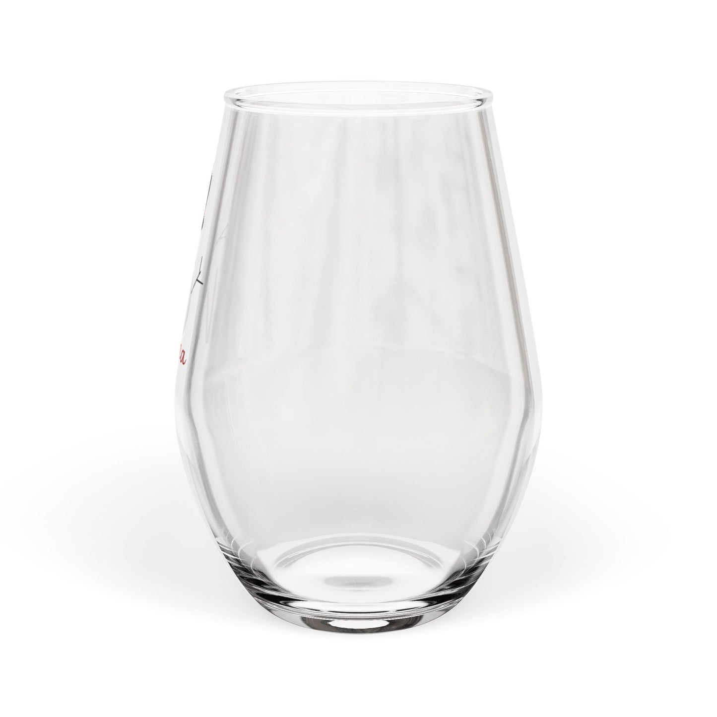 Mama Snowman | Stemless Wine Glass