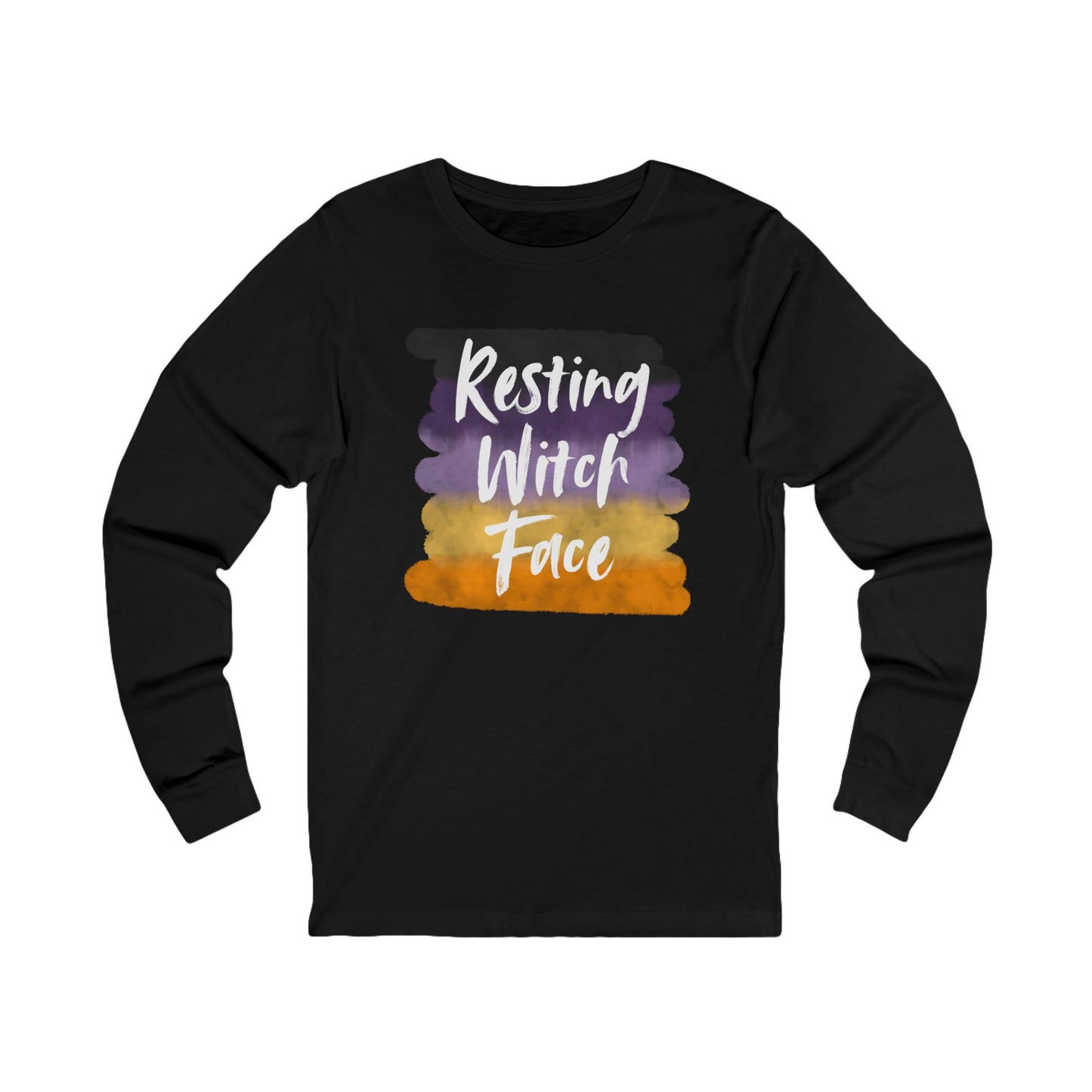 Resting Witch Face | Bella & Canvas Long Sleeve Shirt