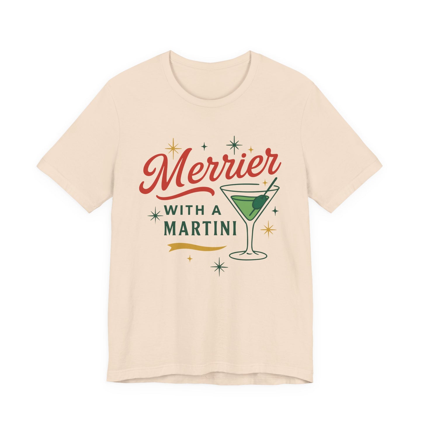 Merrier Martini | Bella & Canvas Shirt
