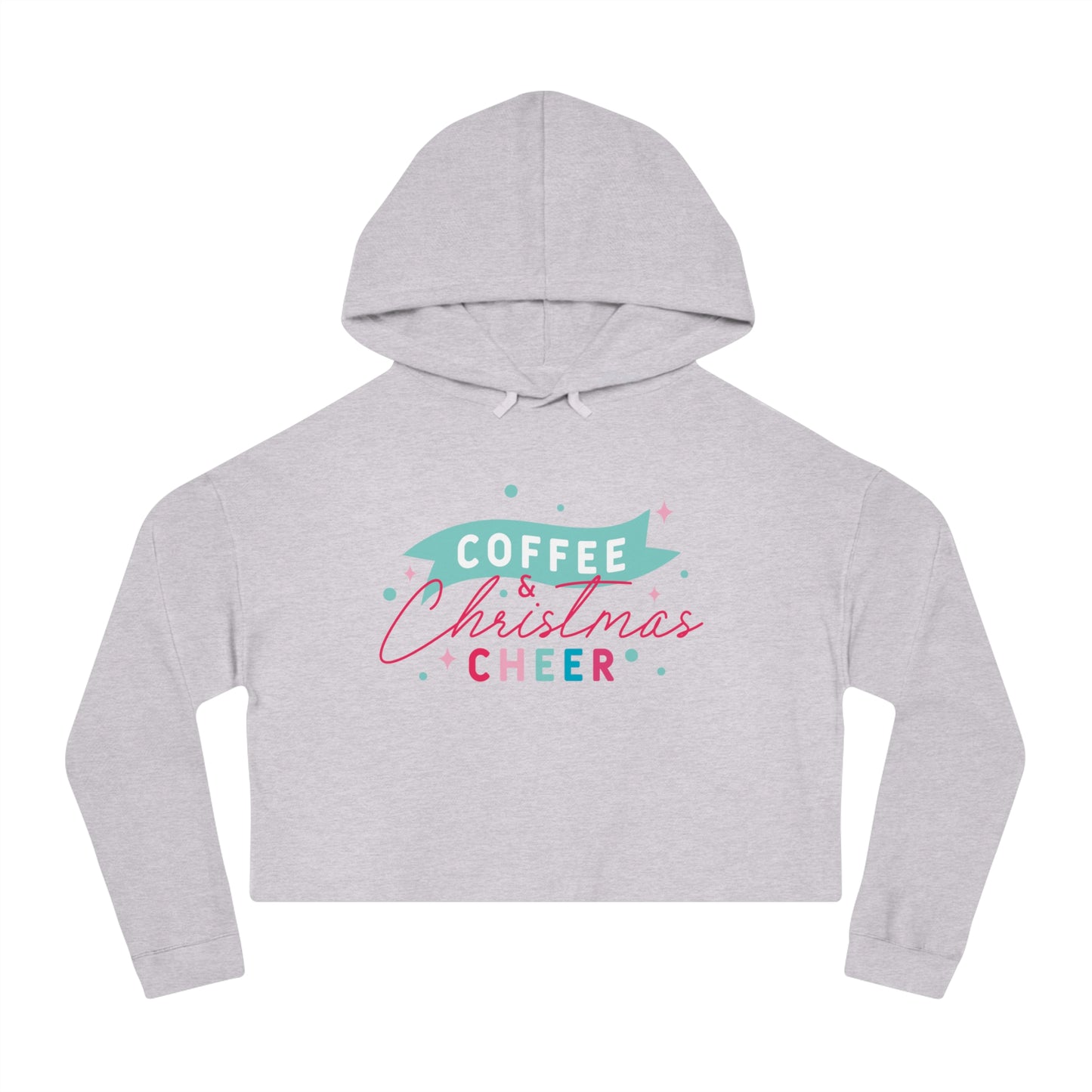 Christmas Cheer | Women’s Cropped Hooded Sweatshirt